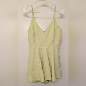 Papaya Lime Green Fabric